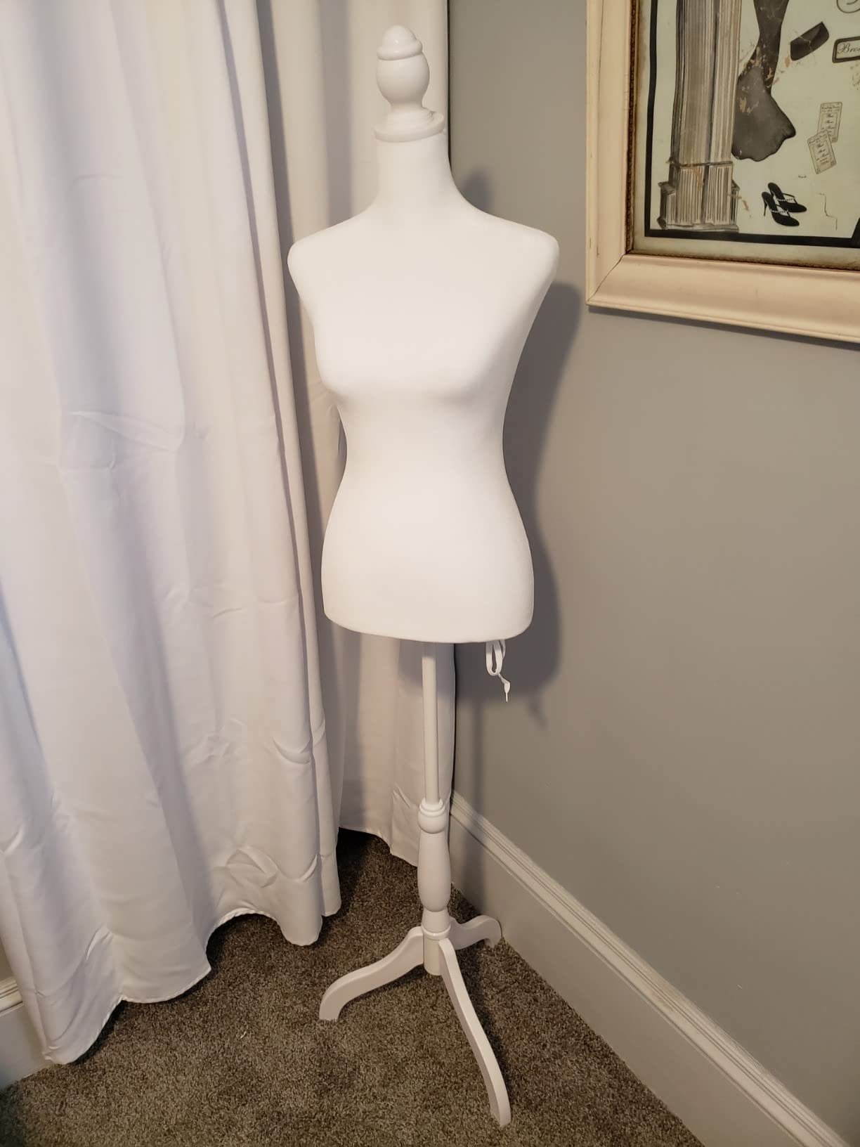 Female Dress Form Pinnable Mannequin Body Torso With Tripod - View #5