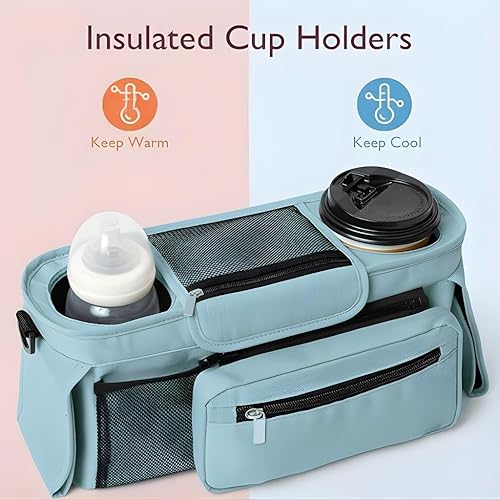 Miniatura 2 de Bolsa de cochecito de bebé azul