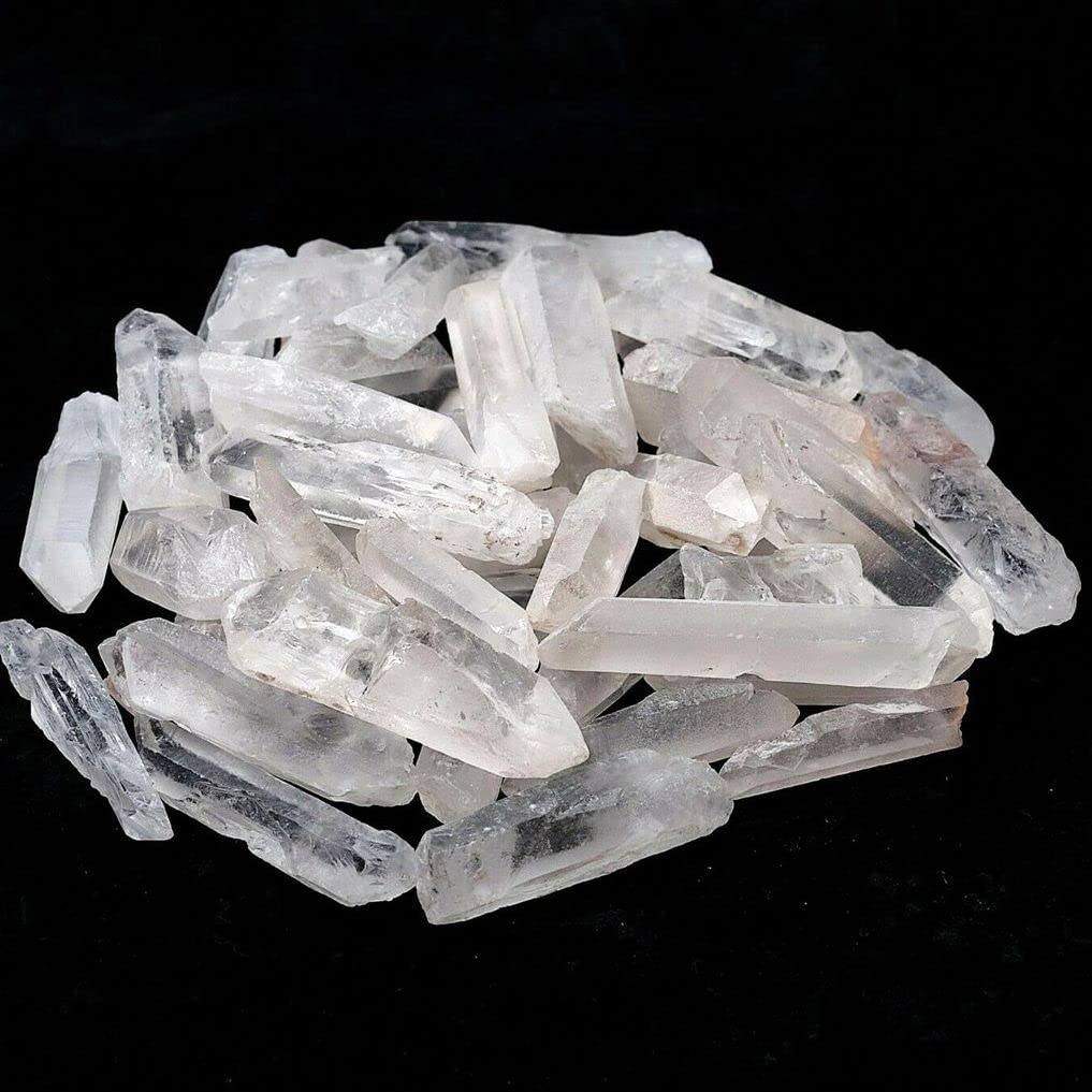 Decoración for el hogar de , 50g/100g/300g, piedra de cristal curativo transparente, cuarzo blanco, punto de cristal de cuarzo, regalos , cristal Natural decoración de la habitación ( Size : 300g )