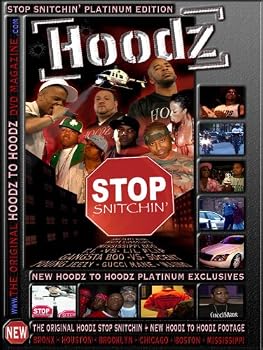 DVD Hoodz DVD: Stop Snitchin' Platinum Book