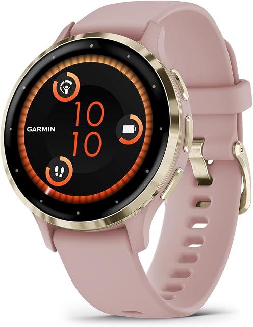 Garmin Venu 3S Smartwatch GPS Wi-Fi Soft Gold/Dust Rose