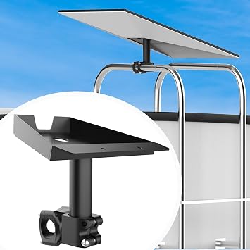 Starlink Gen 3 RV Ladder Mount & Roof Rack Mount - Load-Bearing 200lbs, Adjustable Installation Range 0.8-1.17 for Poles, Roofs, SUVs, and Outdoor Use