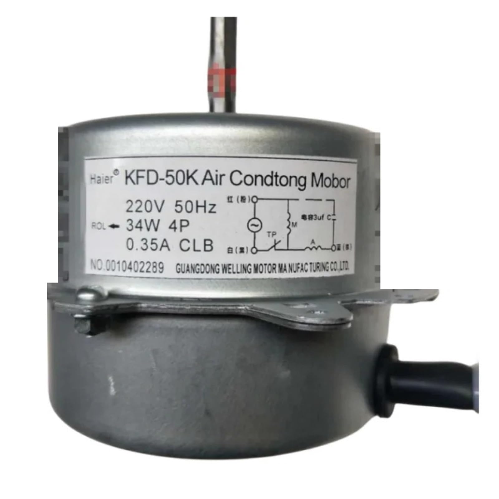 Moteur climatiseur fil de cuivre 34W durable Haier KFD-50K 0010402289