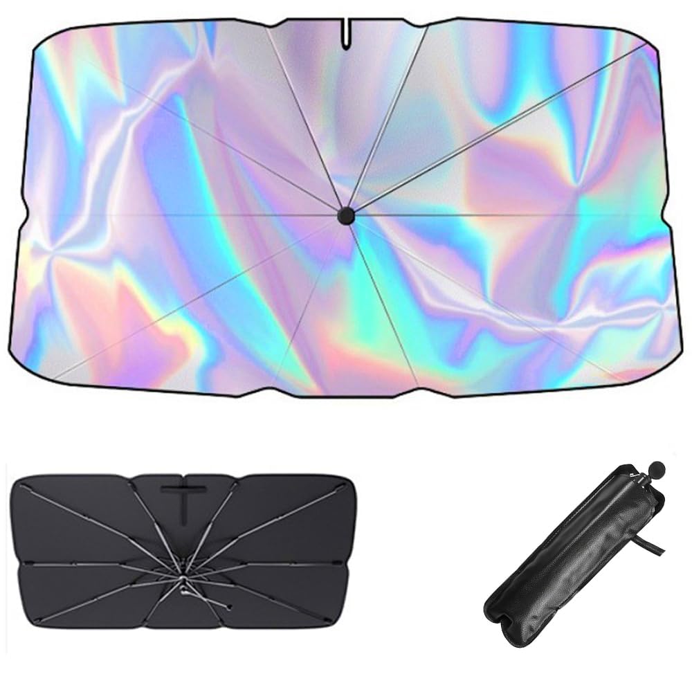 WQRUOZ Car Windscreen Sunshade, for Hyundai Ioniq 5/Kona/Tucson 2026