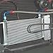 Auto Dynasty Universal Automotive Silver Aluminum 19-Row Engine & Transmission Oil Cooler