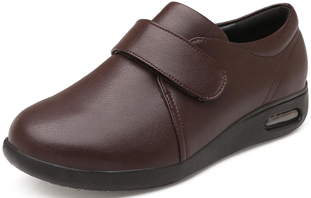 Scarpe Diabetici Uomo Pantofole Per Anziani Scarpa Ortopedica Calzatura Sanitaria Stretch Riabilitazione Postoperatoria Scarpe Per Viaggi, Interni Ed Esterni Scarpe Salutari