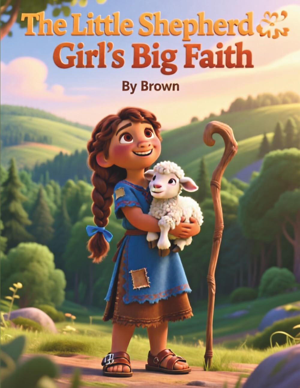 The Little Shepherd Girl’s Big Faith: A Bible Story About Courage, Trust, and Kindness for Little Girls