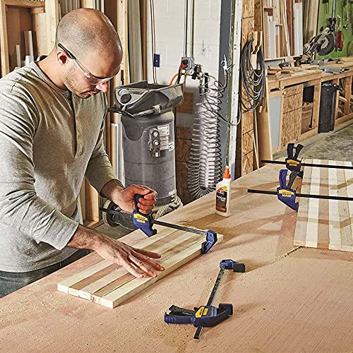 IRWIN QUICK-GRIP Light-Duty (63kg) Mini (300mm) Trigger Clamp, Twin Pack, T54122EL7 4 IRWIN QUICK-GRIP Light-Duty (63kg) Mini (300mm) Trigger Clamp, Twin Pack, T54122EL7 - Image 4