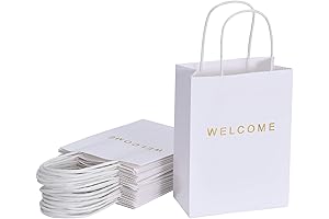 driew Welcome Wedding Bags Bulk | Gift Bags for Party Favors |...