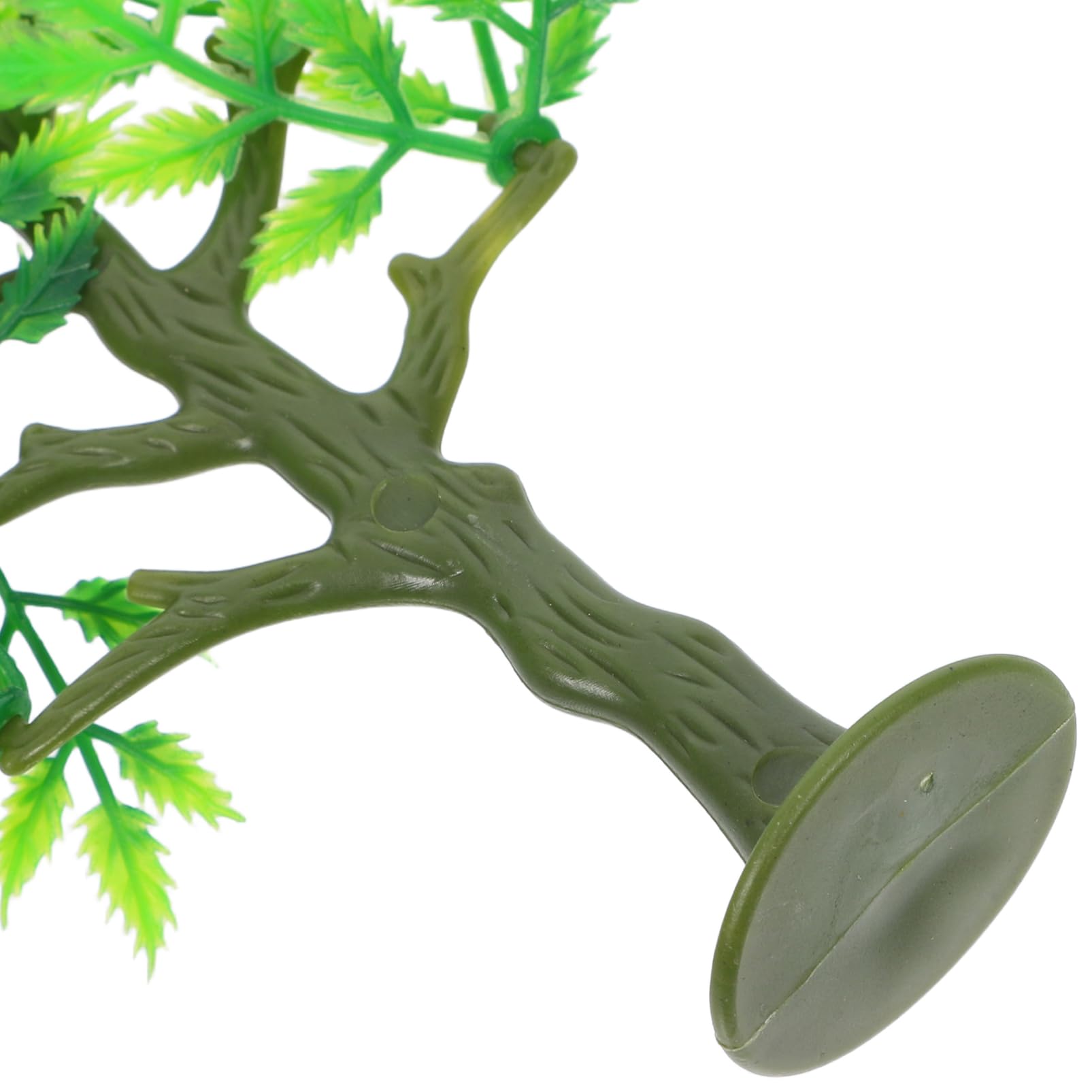 TOYANDONA - Lote de 12 árboles en miniatura de plástico para maquetas y dioramas escalera accesorios para casa de muñecas y jardín de hadas
