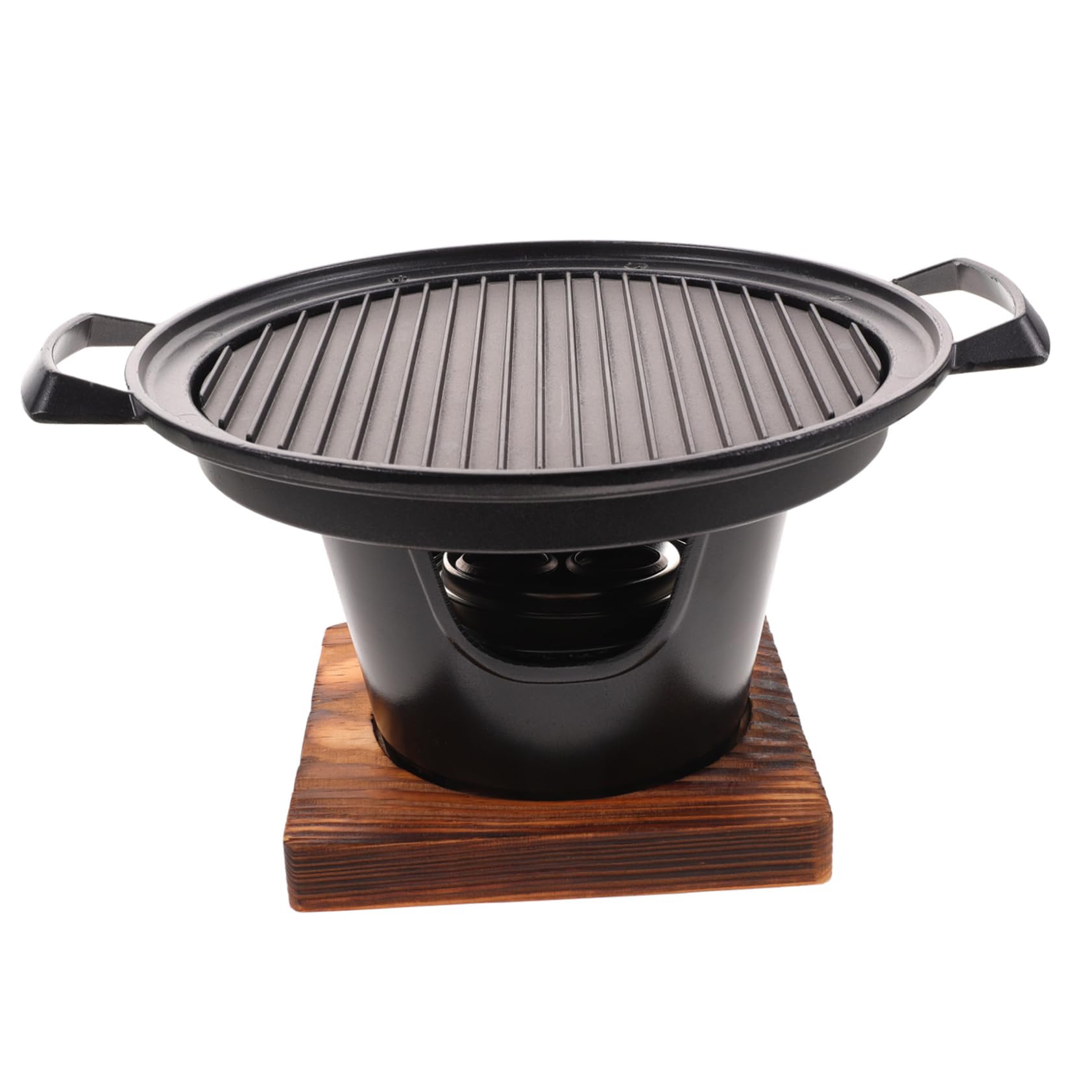 Toddmomy Barbecue Portatile Padella per Barbecue da Campeggio Mini all Aperto Forno per Arrosti Facile da Pulire e Resistente al Calore
