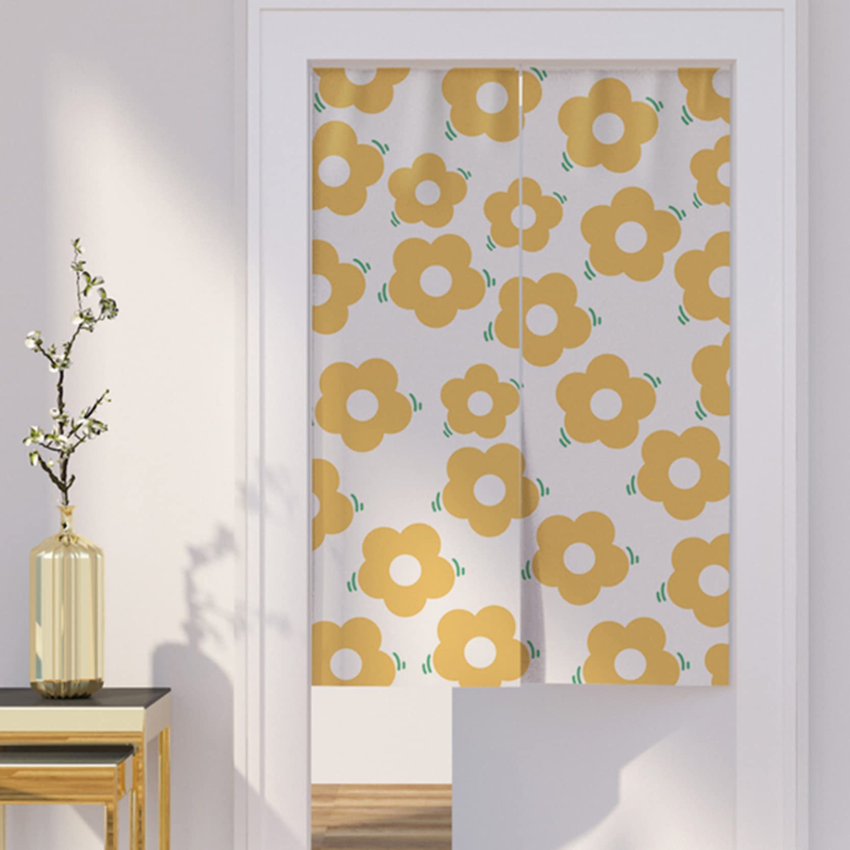 Z8RO)のれん 暖簾 ノレン チェック 格子柄 シンプル ナチュラル