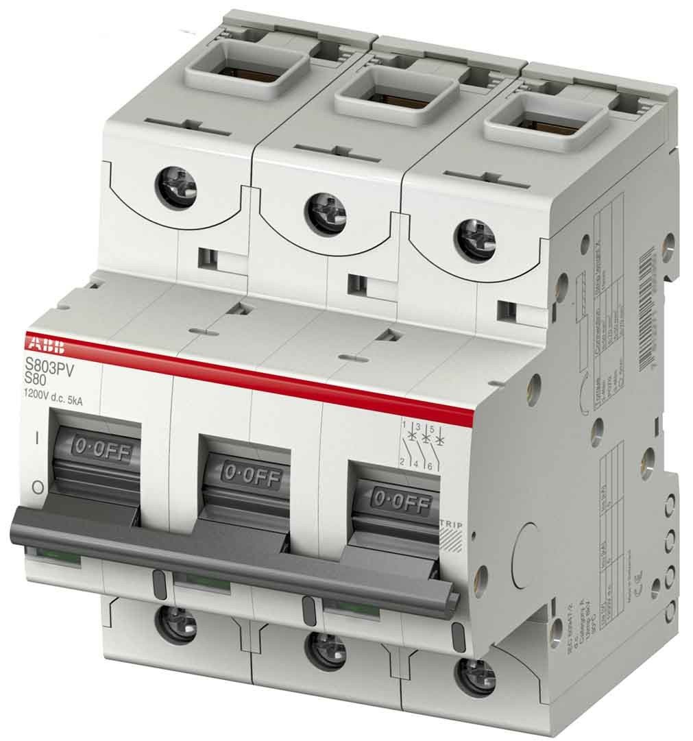 S802PV-S20 ABB Entrelec sectionneur bipolaire 53 mm pour sécuriser la maintenance électrique