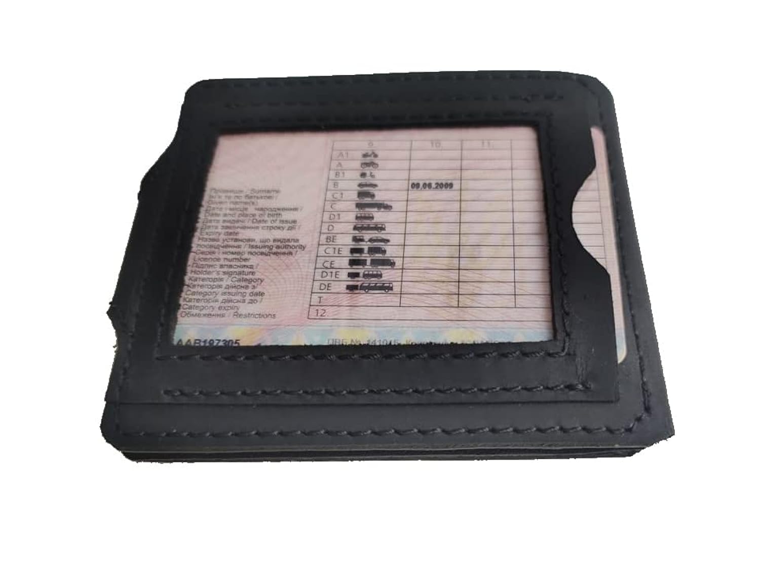 GE MARK Mens Leather Wallet with Money Clip - ID Window or Coin Pocket - Slim Bifold RFID Blocking - Genuine Thin Minimalist - Gift Idea (Black2)