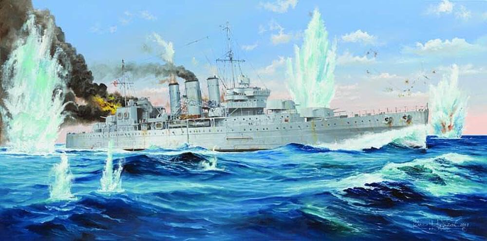 Amazon | トランペッター 1/350 イギリス海軍 重巡洋艦 HMS コーン