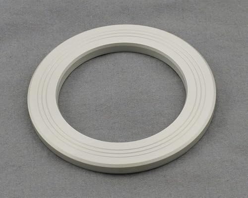 Nardi Horn Button Trim Ring - Classic - Anodized White (Silver) - Part # 4041.18.0700