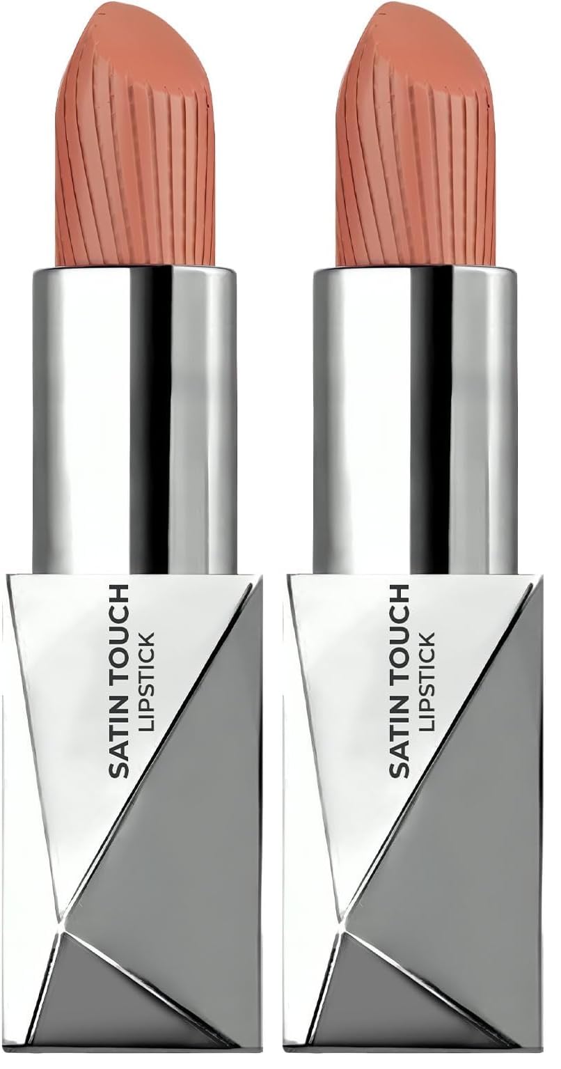 Alix Avien Uzun Süre Kalıcı Nemlendirici Pürüzsüz Etkili Yarı Mat Ruj Satin Touch Lipstick 817 Cavern Clay (2 paketi)