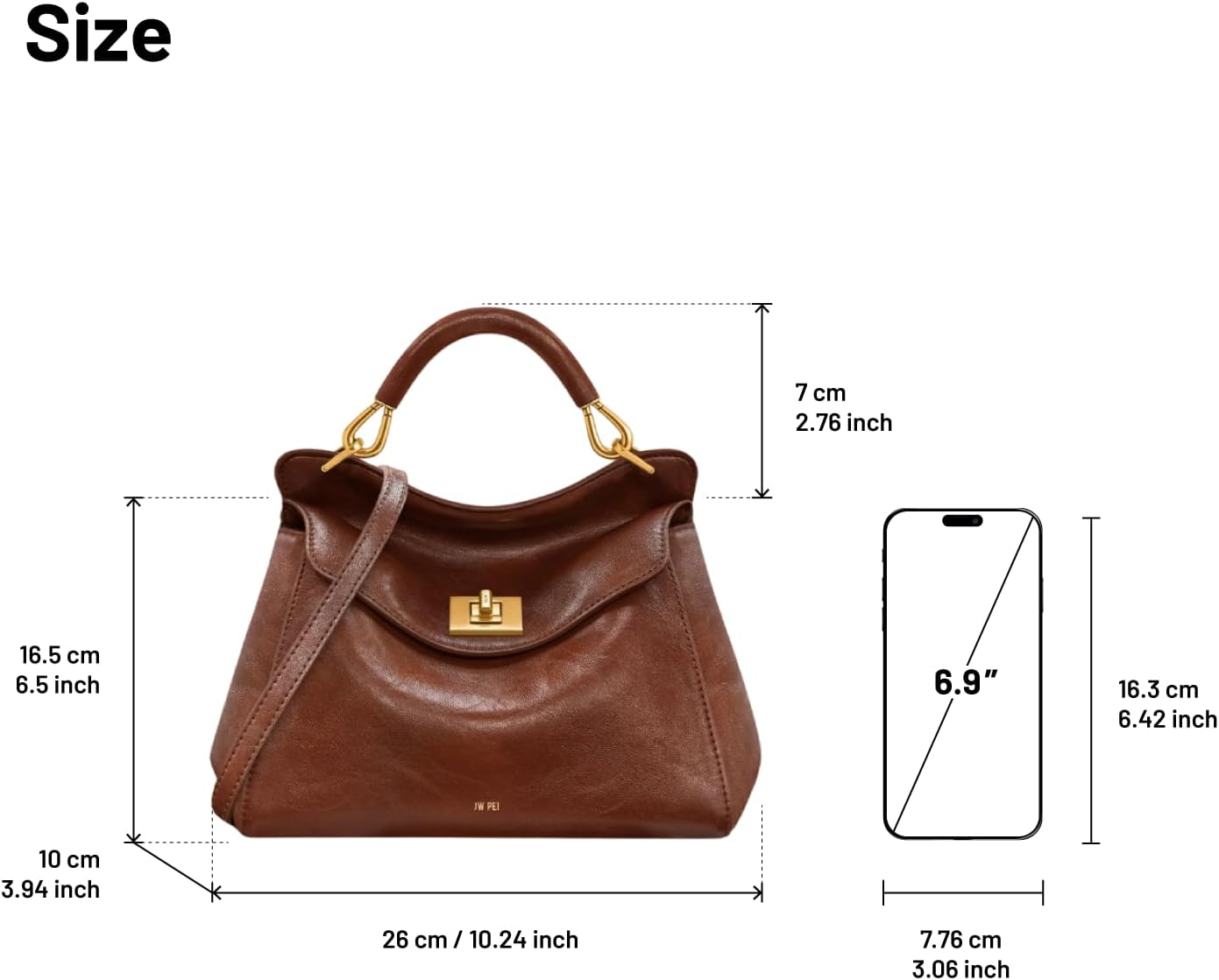 JW PEI Women's Lucia Classic Top Handbag - Image 4