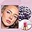 evpct 2Pcs Grape Tinted Lip Balms PH Lip Color Changing Lipstick Balm Stain Gift Set Queen for Women Girls Korean Mood Long Lasting Color Change Light Pink Lipstick Lip Tint Makeup Lip Plumper Gloss