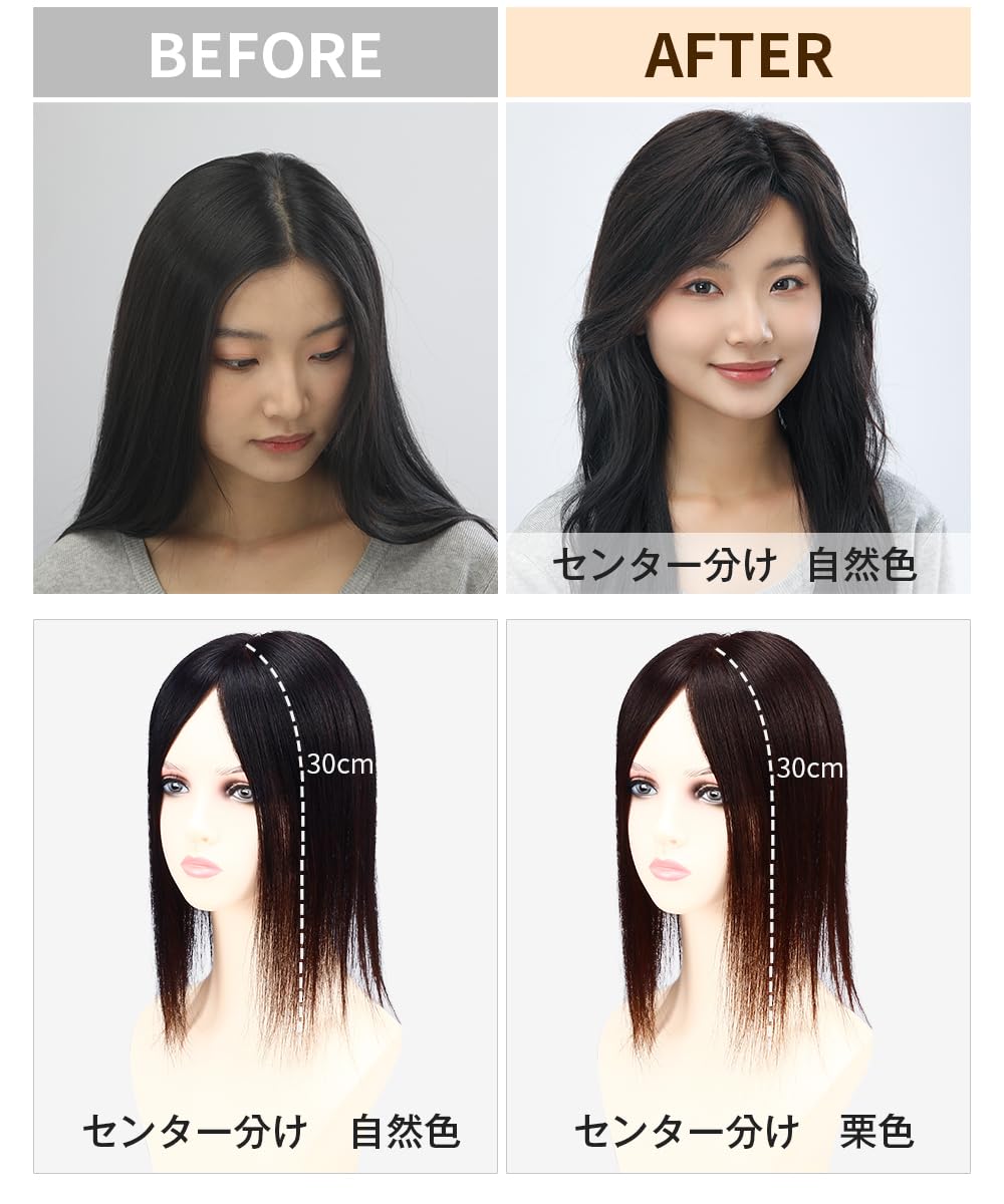 HIYE 部分ウィッグ 100%人毛 トップカバー 総手植え 肌色ネット 人工皮 Amazon.co.jp: HIYE 部分ウィッグ 100%人毛 トップカバー 総手植え