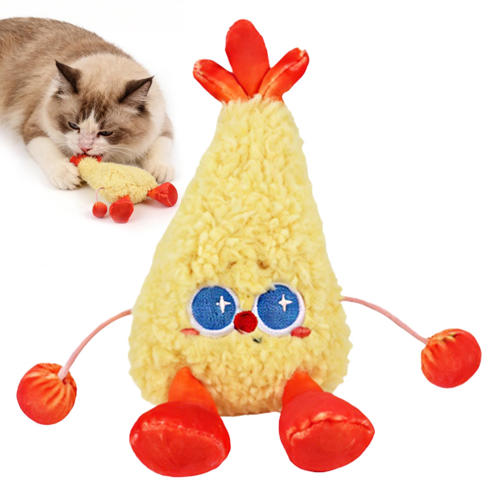 Jouet interactif pour chats : peluche rechargeable et balançoire tactile
