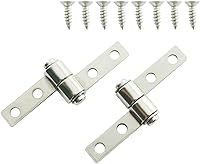 TAODAN 360° Torque Friction Positioning Hinges Pair 0.3NM for Laptops LCD Displays Covers w/ Screws