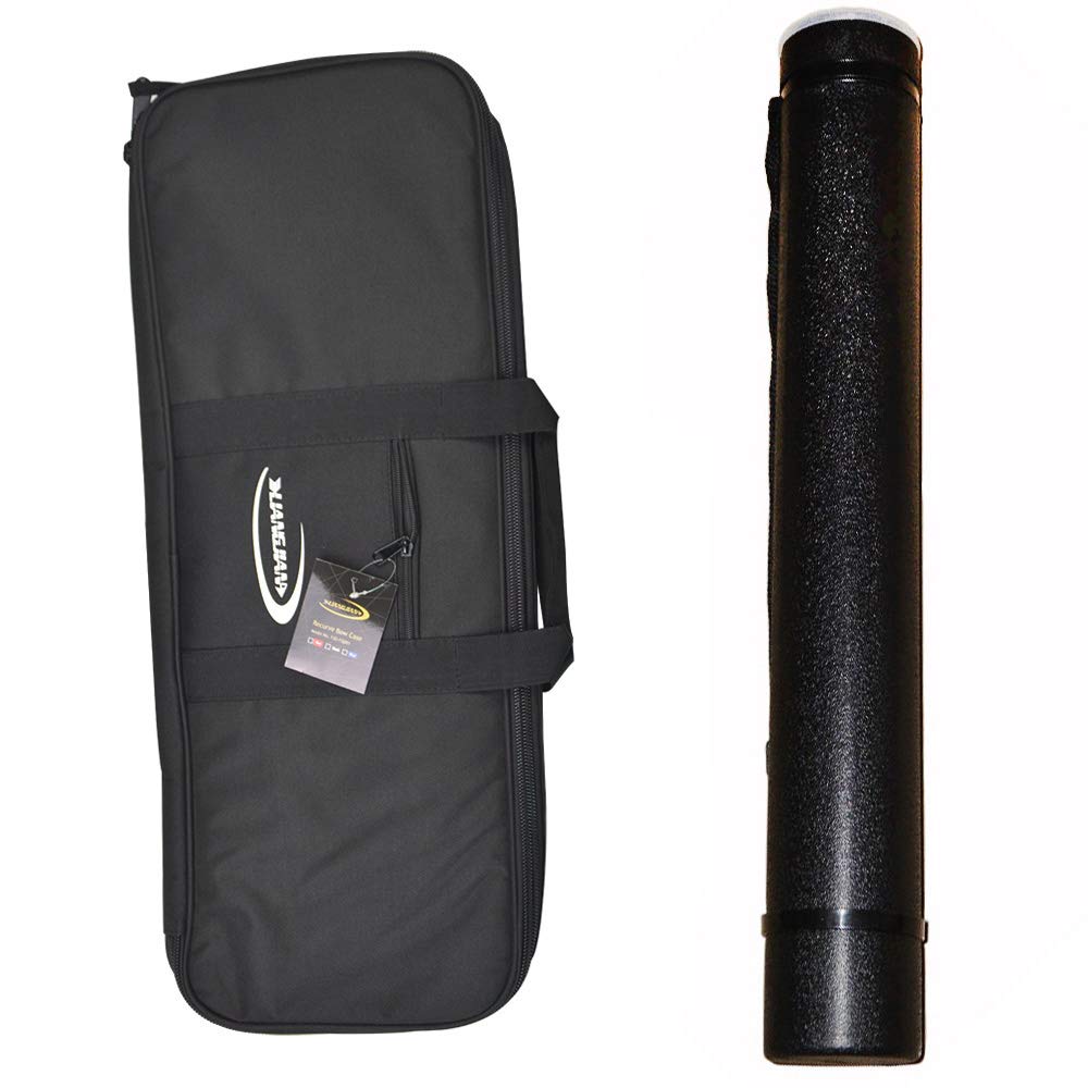 AMEYXGS Tiro con Arco Bolsa de Arco Recurvo Estuche de Arco con Carcaj de Flechas para Disparos de Caza Al Aire Libre