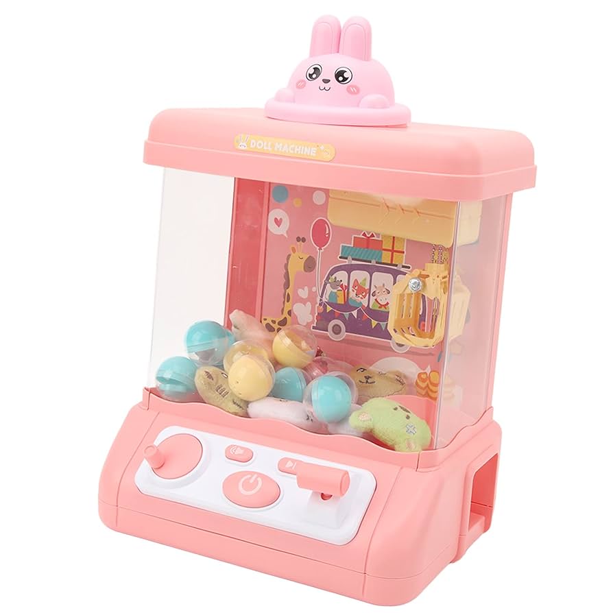 Amazon | ドールマシーン、クローマシーン ピンク 10体の人形で