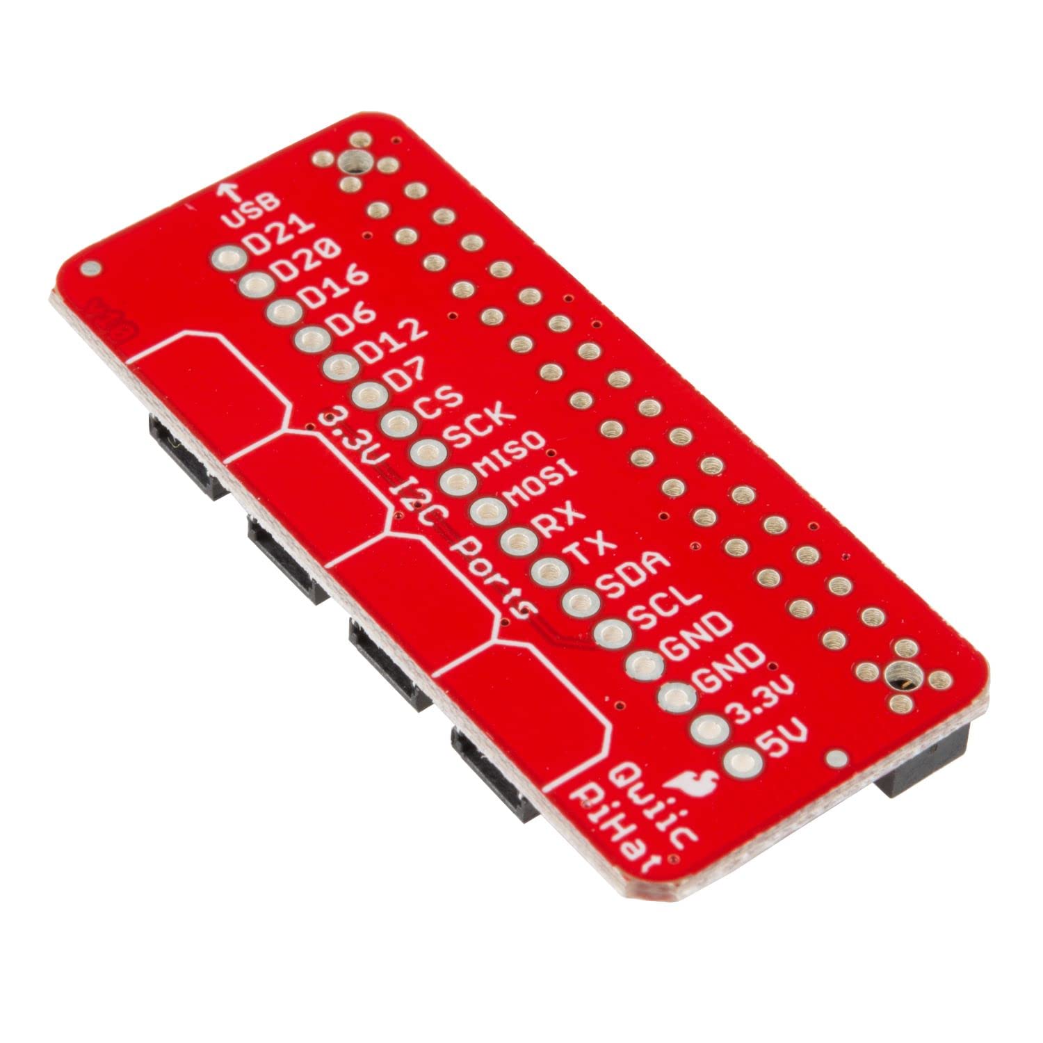 SparkFun Qwiic HAT for Raspberry Pi - Useful GPIO pins Broken Out