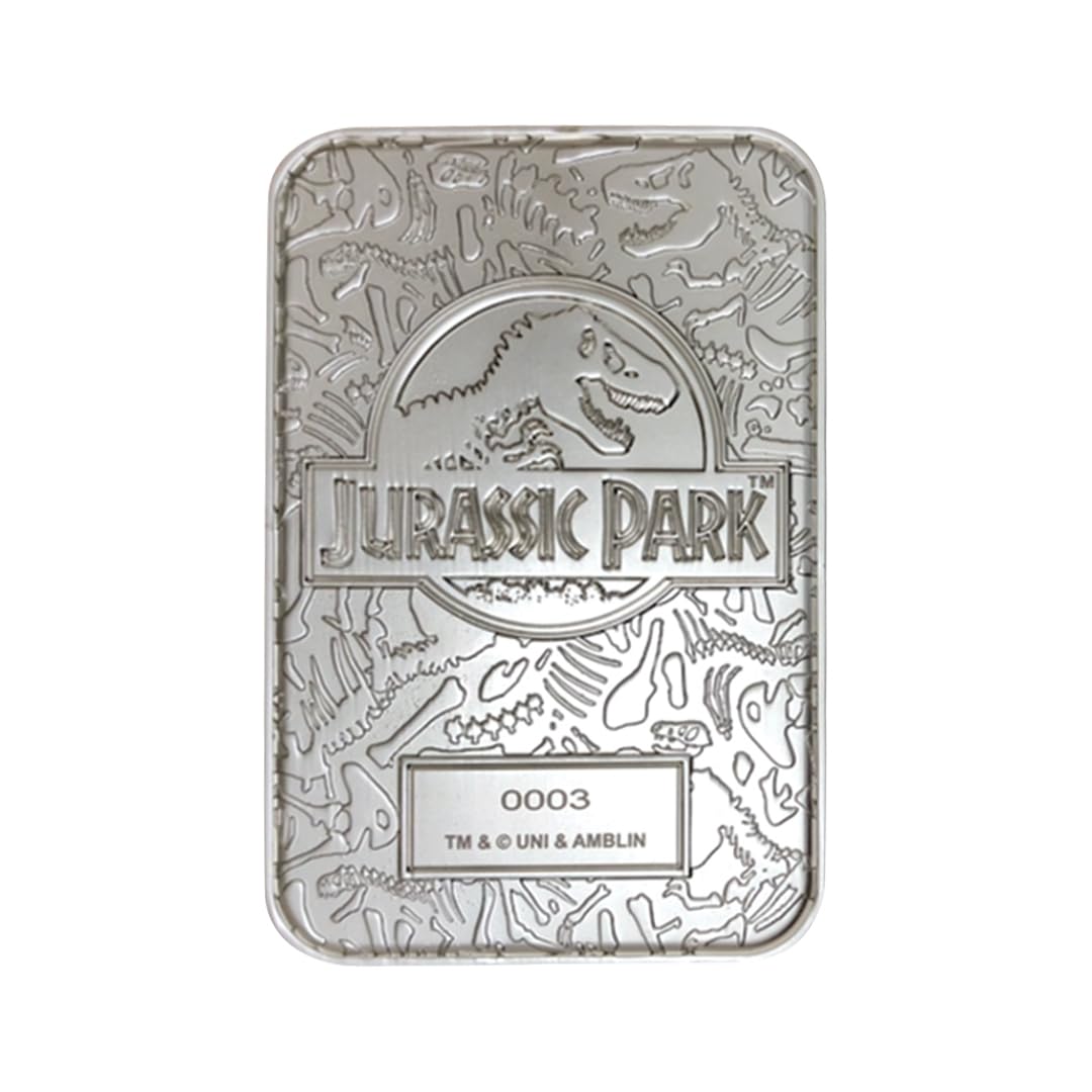 Amazon.com: Fanattik Jurassic Park Gate Silver Limited Edition