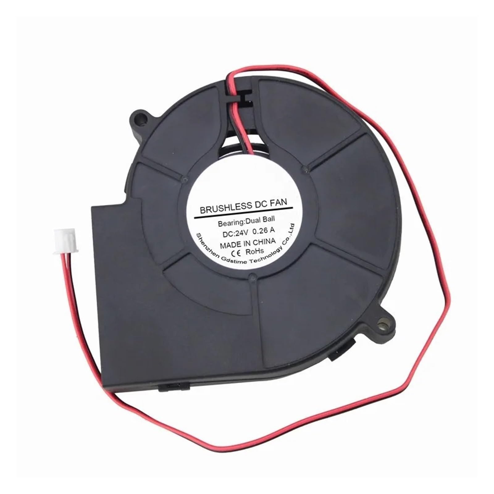 JJKKOZVQF 1Pcs Two Ball Bearing DC 24V 97mm x 33mm 9733 Blower Turbo Brushless Cooling Fan 97x91x33mm 9cm