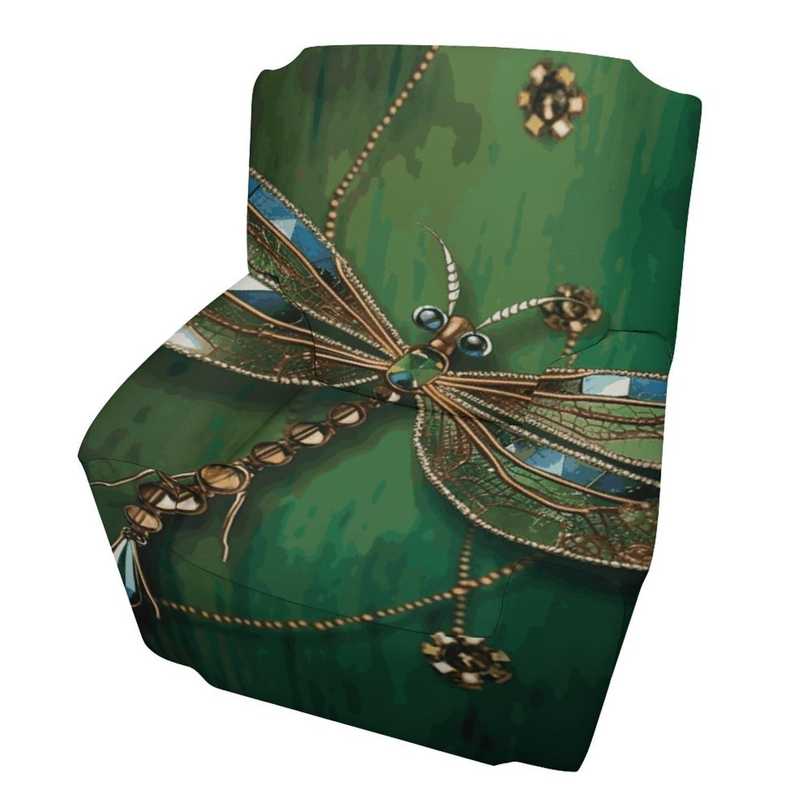 Fekiloot Style Jewel Dragonfly Couch Cover Sofa Cover Sofa Slipcover