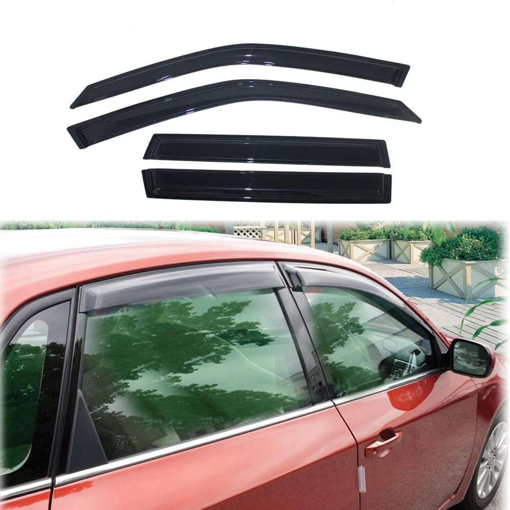 4pcs for 2009-2013 Forester Sun Rain Guard Window Visors