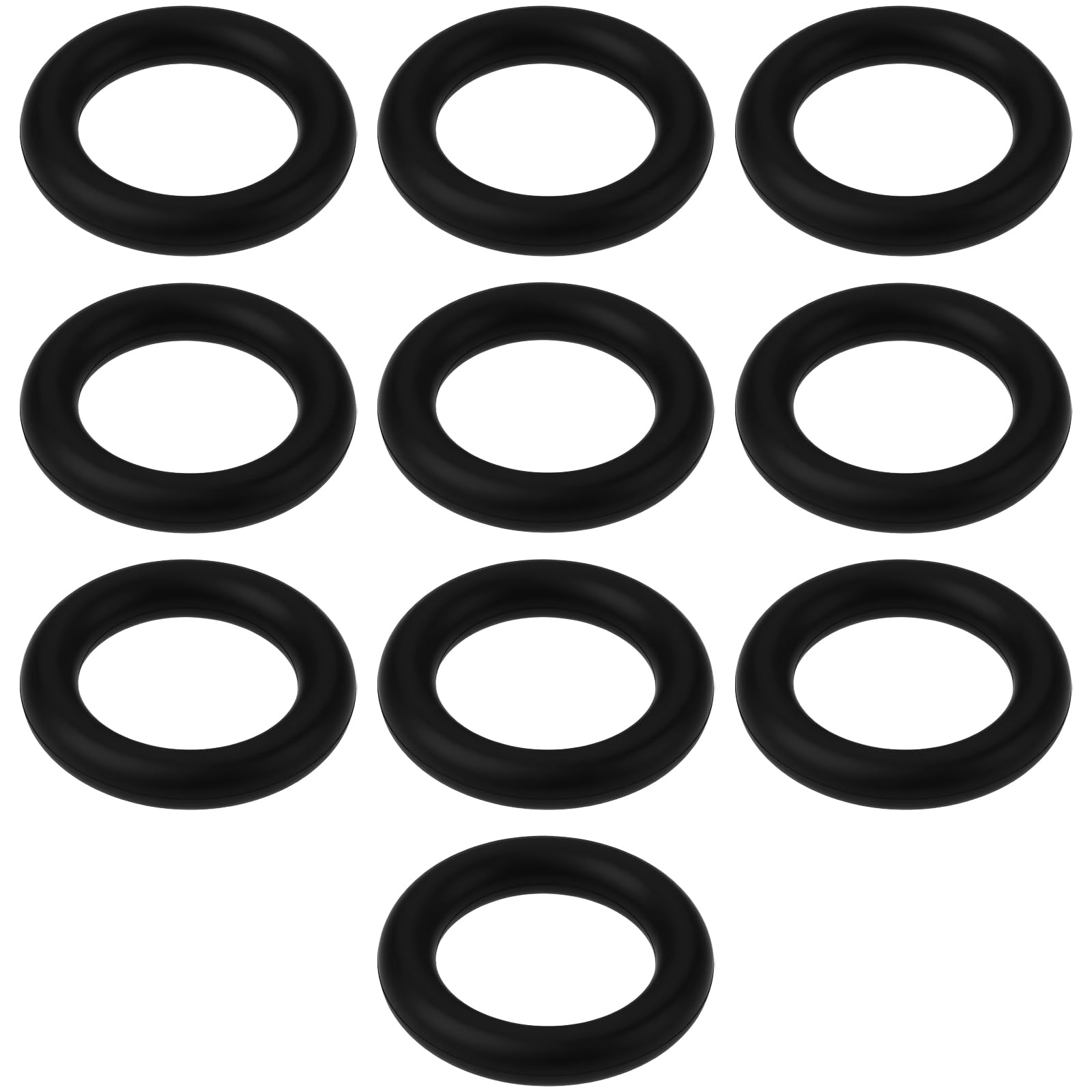 Pack of 10 O-Ring for Oil Cooler Pipes Compatible with Saab 9-5 1998 to 2010 All 4 Cylinder Petrol Engines