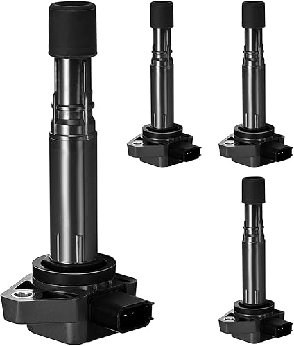 Vista 122 de BDFHYK Paquete de bobinas de encendido y bujías de iridio compatibles con Acura RSX Honda Accord Civic CR-V Element repuesto para UF583 UF311