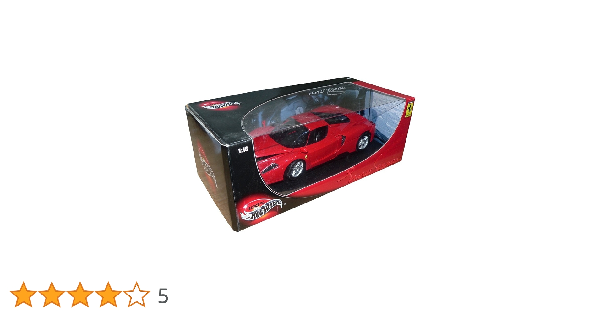 Amazon | Hot Wheels 1:18 Scale Hot Wheels Enzo Ferrari - Red