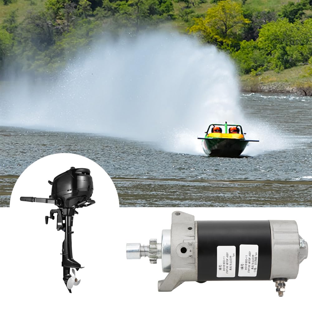 6H3 81800 11 Motore fuoribordo 2 tempi 60 cavalli Motore di avviamento Componente sostitutivo Design sigillato durevole ad alte prestazioni per imbarcazioni Navi Applicazioni