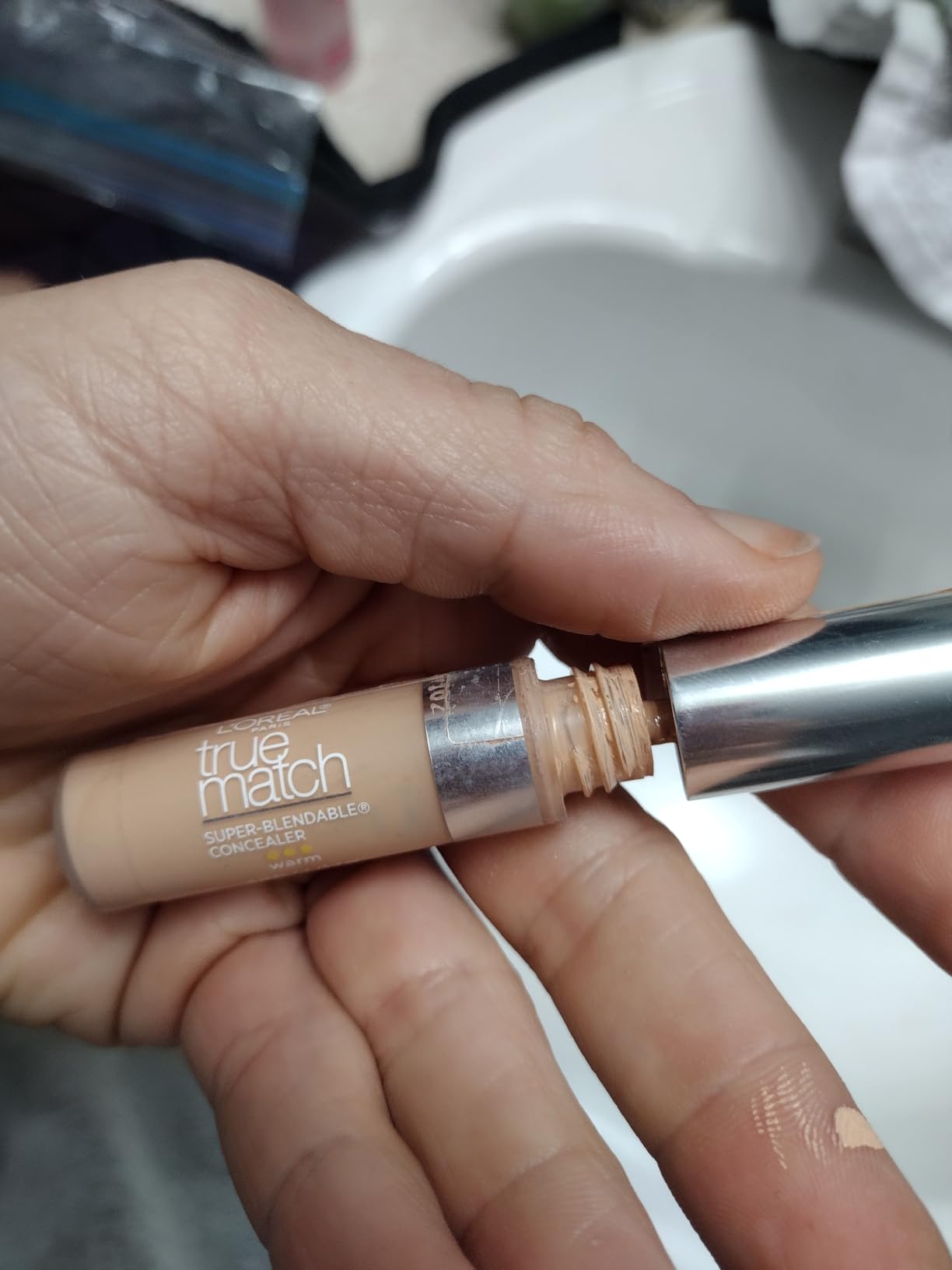 L'Oreal Paris True Match Super-Blendable Concealer, Fair/light Warm, 0.17-Fluid Ounce
