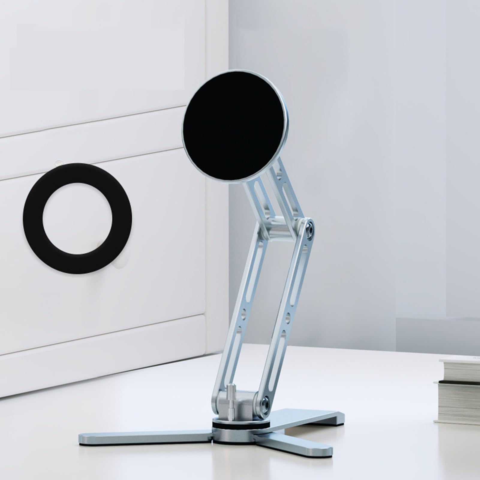 Soporte Giratorio Magnético Para Móvil Soporte Magnético Con Rotación 360 | Accesorios Para Automóvil Fotos Estudio Trabajo Oficina Casa Camping Viajes Diarios