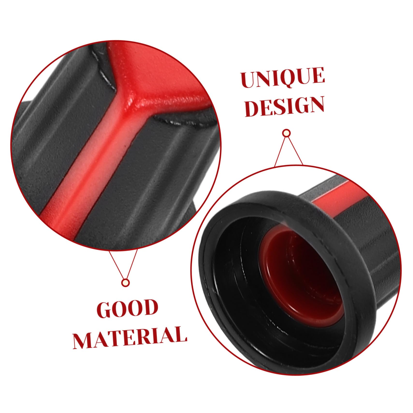 GOOHOCHY 3sets Rotary Knob Set for Equipment Volume Control Potentiometer Knobs for Instruments and Machines Easy to Install 20pcs*3