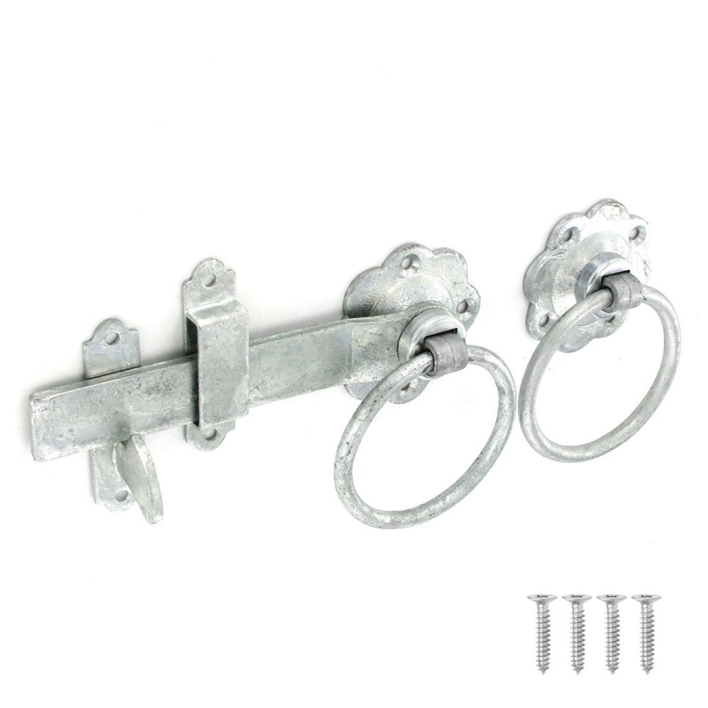 Securit Galvanised Ring Gate Latch 150Mm Straight