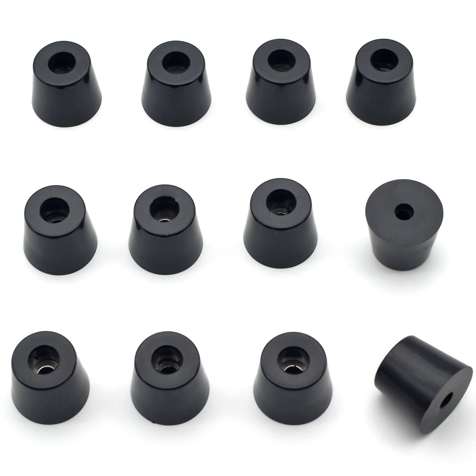 4 Pies De Goma De 1-1/8 Pulgadas Para Sillas De Ducha, Antideslizantes Para Sillas