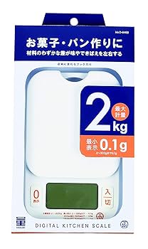 Amazon｜パール金属 デジタルキッチンスケール2.0kg用 0.1g単位