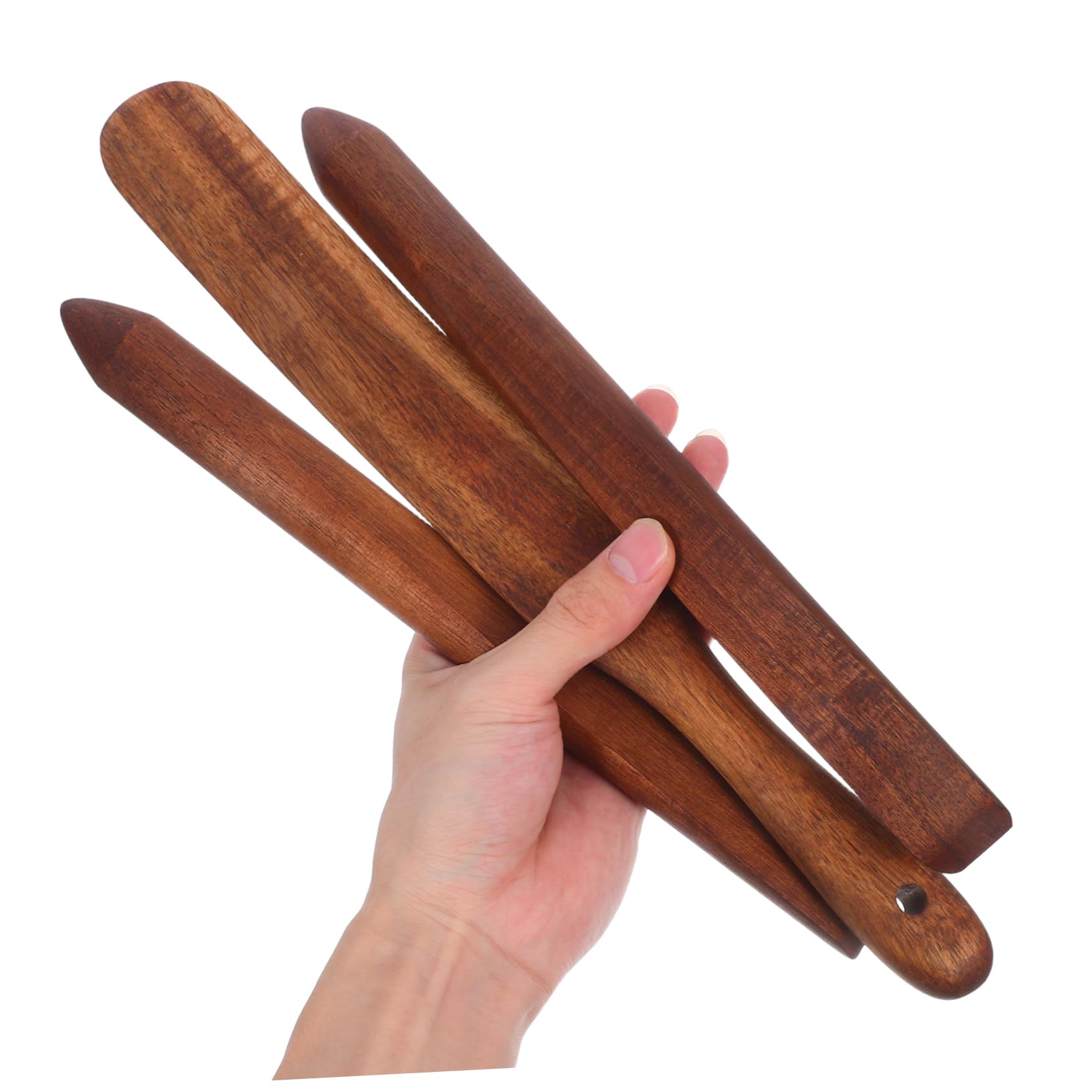3piezas Varilla De Madera De Acacia Para Remover Masa Madre Herramienta De Cocina Para Hacer Pan Espátula De Madera Para Cocinar y Hornear Utensilio Para Masa