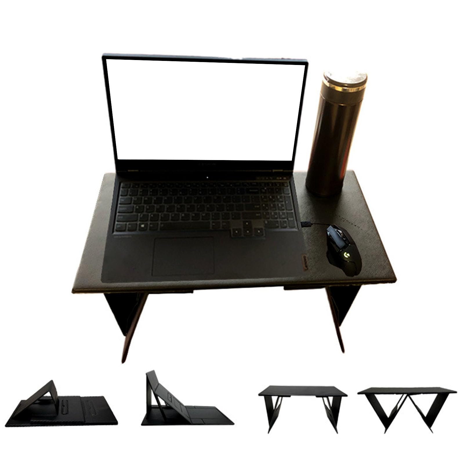 Pratico supporto pieghevole per laptop con base antiscivolo Tavolo pieghevole per studenti e lavoratori remoti Supporto portatile da pannello