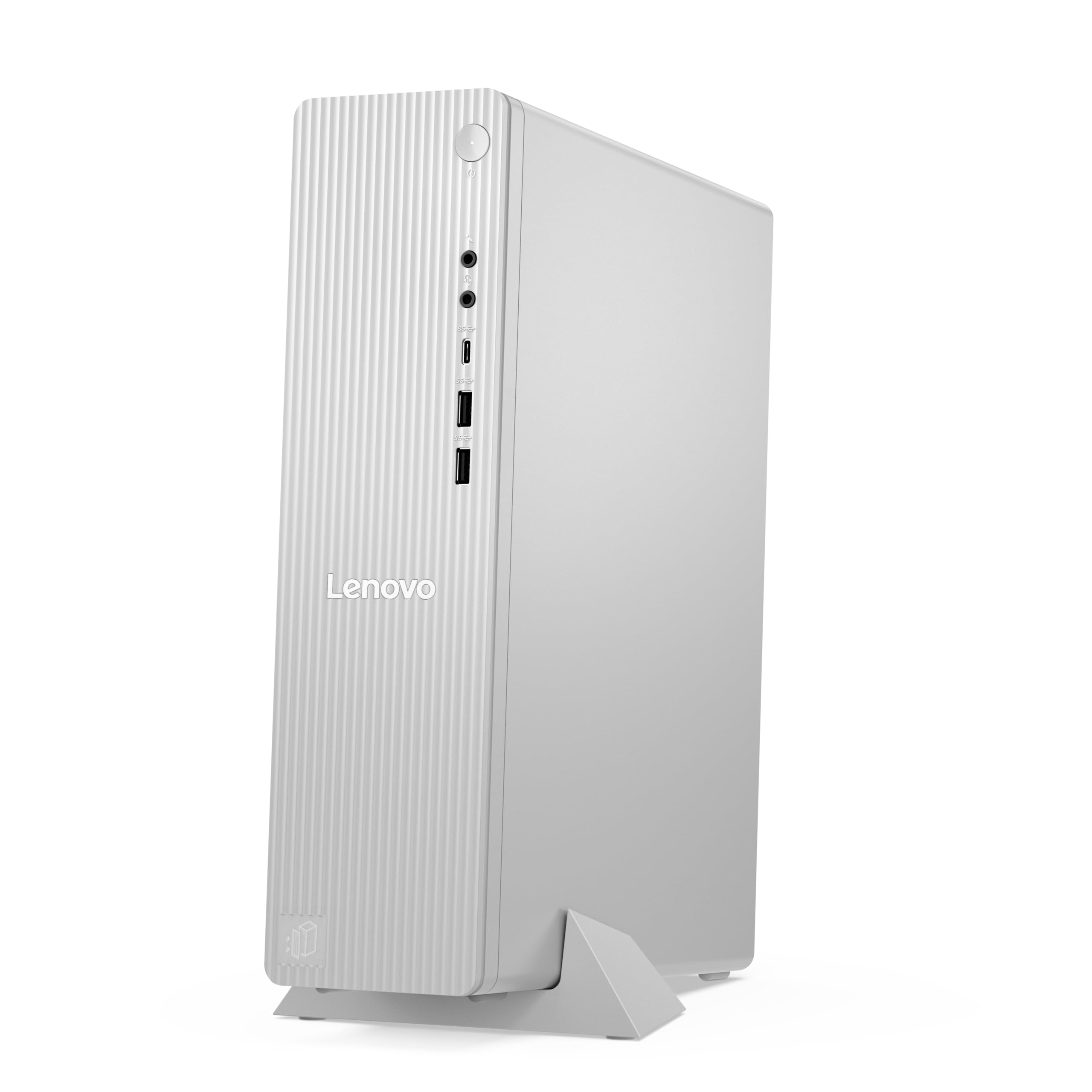 Lenovo IdeaCentre Tower PC | AMD Ryzen 5 220 | 16GB RAM | 512GB SSD |AMD Radeon 740M Grafik | 8.2L | Windows 11 | Cloud Grau | Inkl. vertikaler Ständer | 3 Monate Premium Care