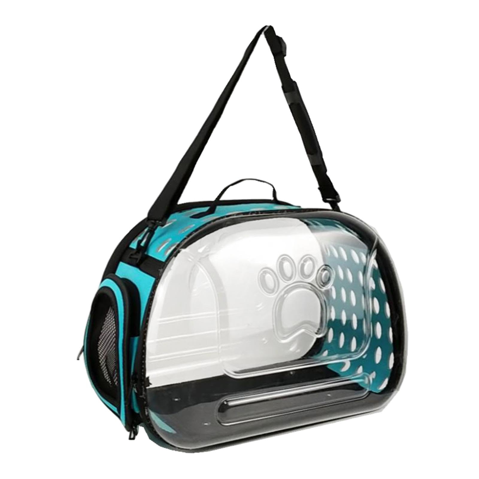 Sac de Transport pour Chat, Sac pour Animaux de Compagnie, Sacs de Transport Pliables, Bleu L