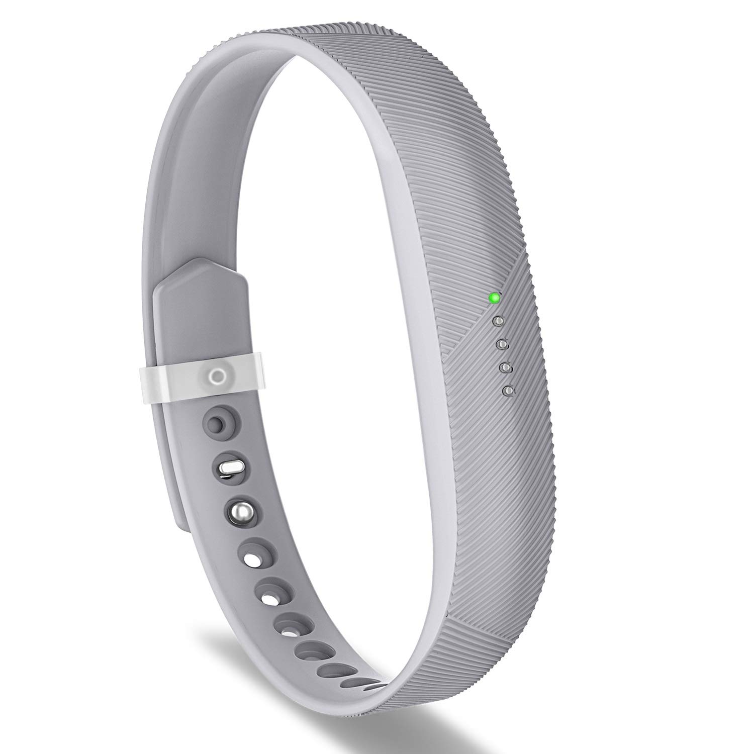 Greeninsync Compatible with Flex 2 Bands,Replacement for Flex 2 Sport Accessories Bracelet Band Strap Soft Silicone W/Fastener Clasp for Flex 2 Watch, Adjustable Wrist Band for Small Large