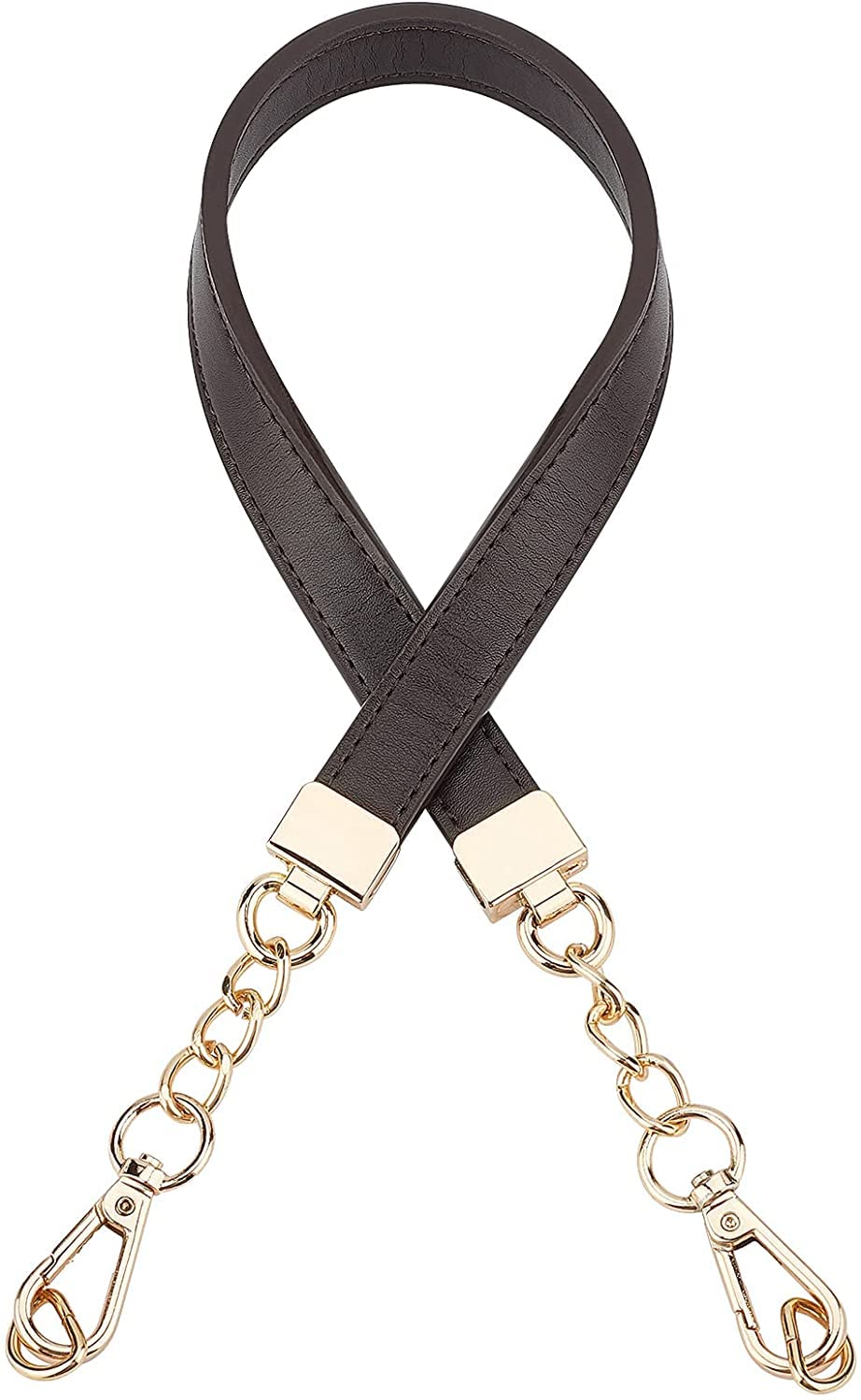 1pcs Black 24 6x0 75 Inch Imitation Leather Bag Handles