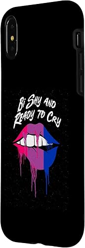 Miniatura 8 de iPhone 11 Pro Bi Shy and Ready to Cry Bisexual Introvert Bi Pride Case